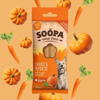 Soopa Dental Sticks Carrot & Pumpkin