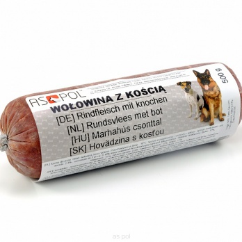 Aspol beef with bones 500g