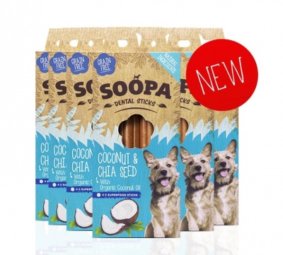 Soopa Dental Sticks Coconut & Chia Seed