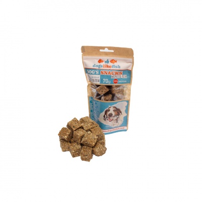 Dogs like fish - Cod bites 70g