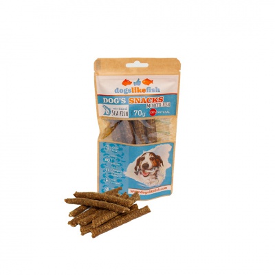 Dogs like fish - Mencas sloksnes 70g