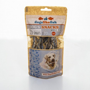 Dogs like fish - Šprotes 100g