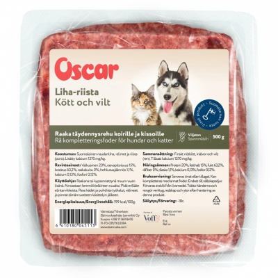Oscar Liellopa un medījuma gaļa 500g