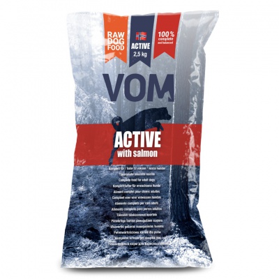 VOM ACTIVE pilnvērtīga barība ar lasi 2,5kg