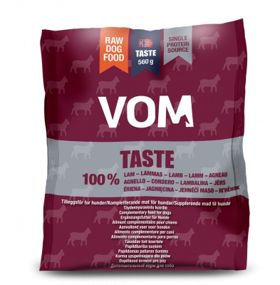 VOM TASTE 100% ягненок 560г