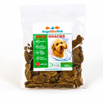Dogs like fish - Biscuits for dogs 200g