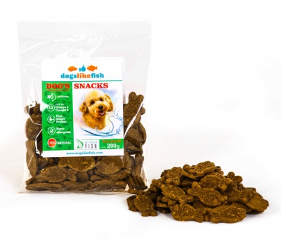 Dogs like fish - Biskvīti suņiem 200g