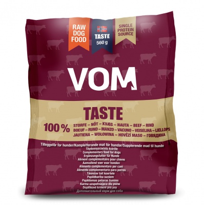 VOM TASTE 100% liellopa gaļa 560g