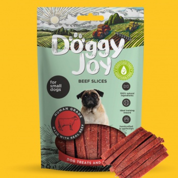 Doggy Joy Liellopa sloksnītes (mazo šķirņu suņiem) 55g