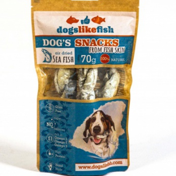 Dogs like fish Mencas ādas - bizes