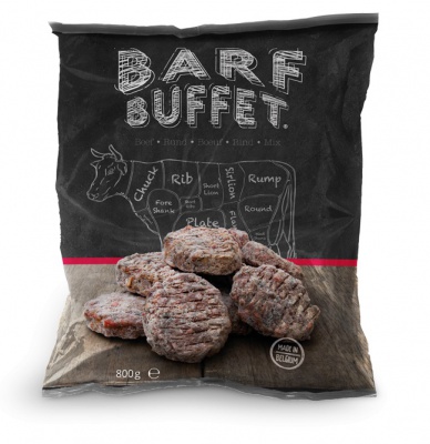 Barf Buffet Beef Mix burgers 800g