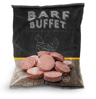 Barf Buffet Chicken mix burgers 800g