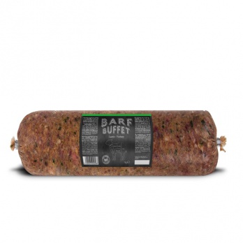 Barf Buffet Lamb Turkey Sausage 1kg