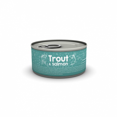NATUREA Canned salmon and trout for cats and kittens 85g
