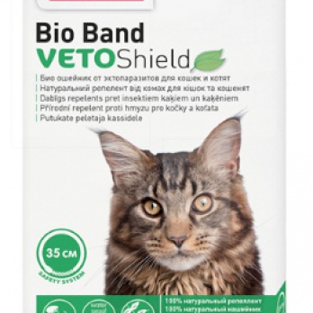 Beaphar Bio Band For Cats pretblusu kaklasiksna ar dabīgām eļļām kaķiem un kaķēniem 35cm