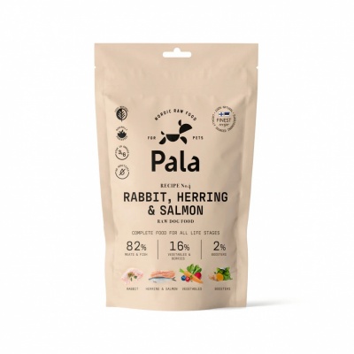 Pala Rabbit, herring & salmon - 100g