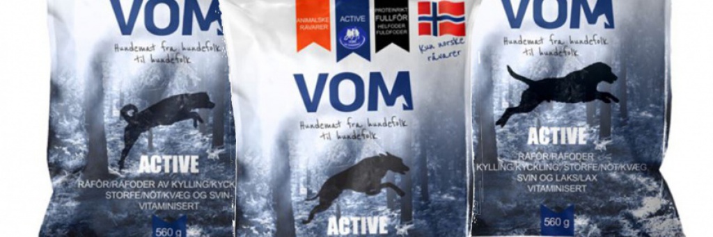 VOM raw food from Norway now also available in Latvia