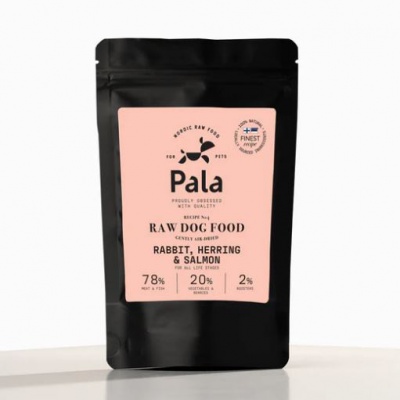 Pala Rabbit, herring & salmon - 400g