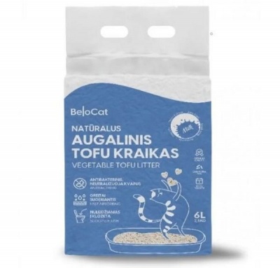 BeloCat Tofu Clumping Cat Litter Milk 6l