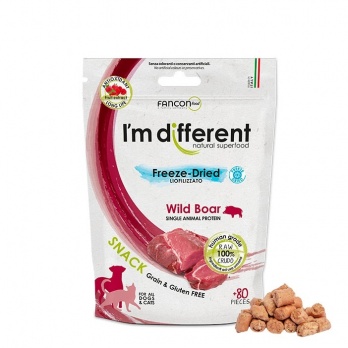 I’m different Liofilizētas mežacūkas gardumi