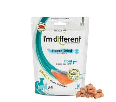 I’m different Freeze dried Trout treats