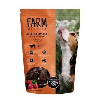 FARM gardumi liellopa kuņģis 120g