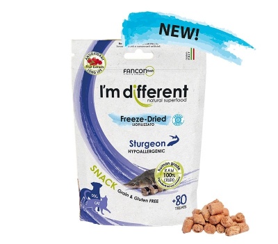 I’m different Freeze-dried sturgeon treats