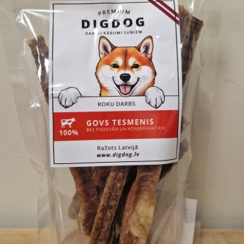 DigDog - Beef udder strips 50g