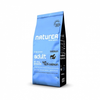 Naturea complete feed with salmon for adult dogs 2kg