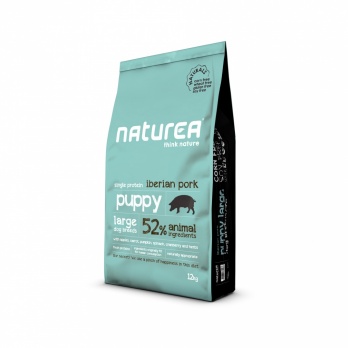 Naturea high-quality food for puppies with Iberian pork 12kg