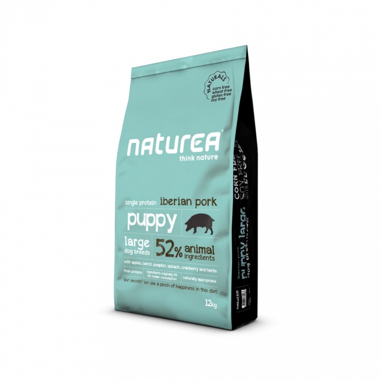 Naturea Puppy dry food with Iberian pork 12kg