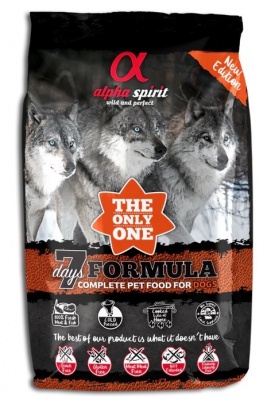 ALPHA SPIRIT 7 Days Dry Complete Dog Food 3kg