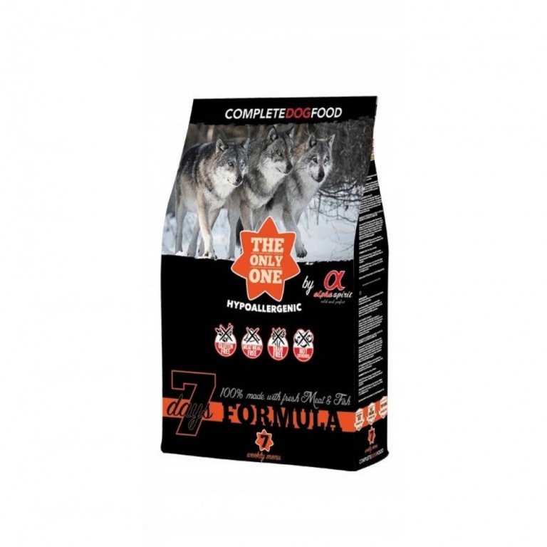 ALPHA SPIRIT 7 Days Dry Complete Dog Food 12kg
