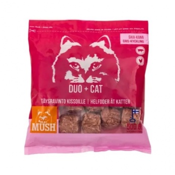 MUSH DUO+ FOR CATS CHICKEN/BEEF 500G