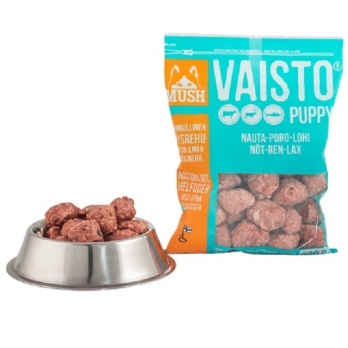 MUSH VAISTO FOR PUPPIES BEEF/DEER/SALMON 800G