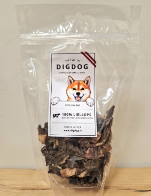 DigDog - Beef heart cubes 75g