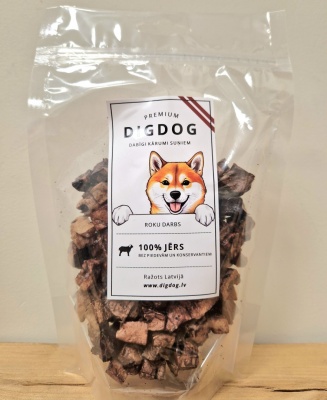 DigDog - Lamb lung cubes