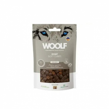 WOOLFSNACKS Kazas gaļas kubiciņi