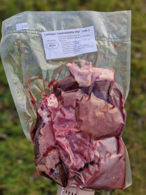 Z/S Musino Liellopa gaļas subproduktu atgriezumi 1kg