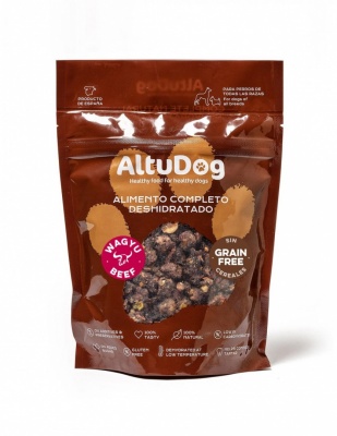 AltuDog Dehydrated beef feed with rice 250g