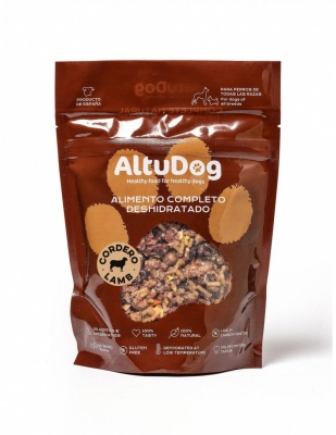 AltuDog Dehydrated lamb feed with rice 250g