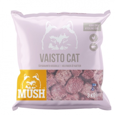 MUSH VAISTO For cats chicken/pork 3KG