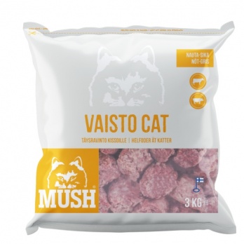 MUSH VAISTO For cats beef/pork 3KG