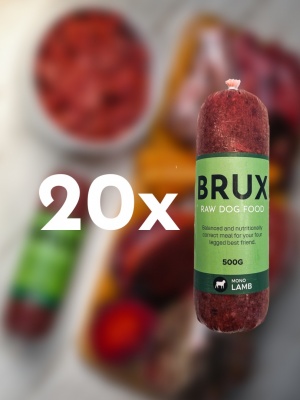 BRUX MONO Lamb 10kg (500g x 20gb)