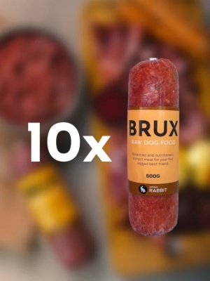BRUX MONO Rabbit 5kg (500g x 10gb)