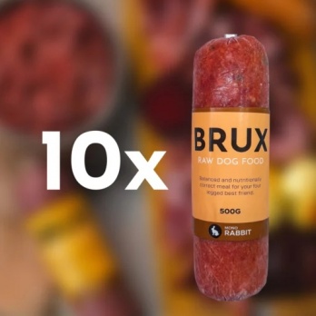 BRUX MONO Rabbit 5kg (500g x 10gb)