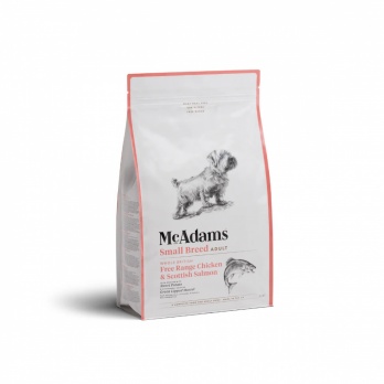 McAdams Barība maza izmēra suņiem ar lasi 2kg