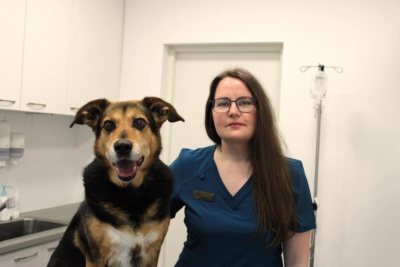 Veterinarian Māra Vasiļevska