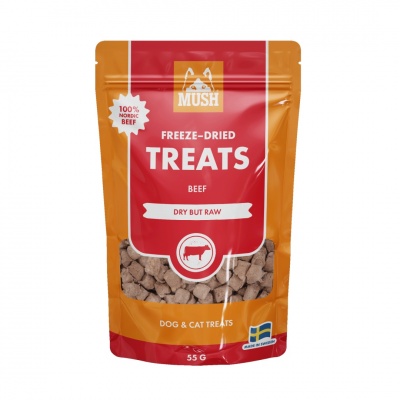 Mush Freeze-dried treats with beef