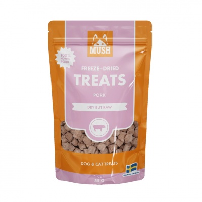 MUSH Freeze-dried treats with pork